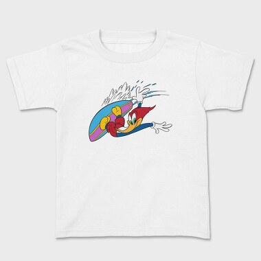 Cartoon Retro Woody Woodpecker 6, Tricou Copii