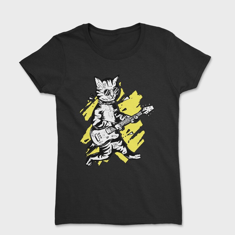 Cat Guitar, Tricou Femei