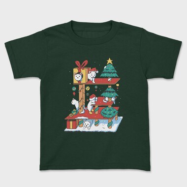 Cat House Christmas, Tricou Copii