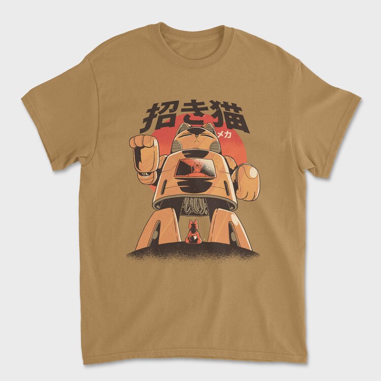 Cat Mecha, Tricou Barbati (Unisex)