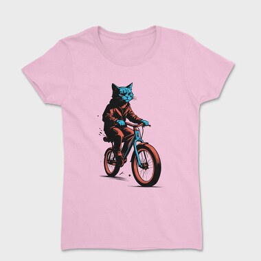 Cat on Bike, Tricou Femei