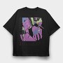 Neon Genesis Evangelion 14, Tricou Oversize Barbati (Unisex)