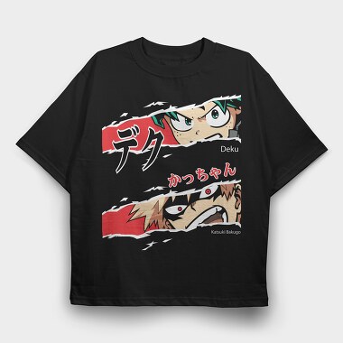 My Hero Academia 16, Tricou Oversize Barbati (Unisex)