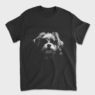 Dogs Unglasses Monochrome, Tricou Barbati (Unisex)