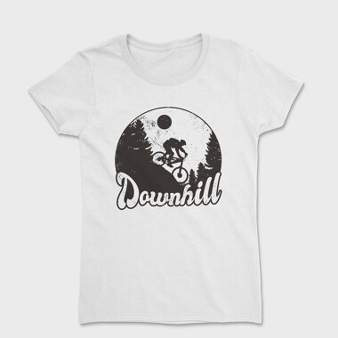 Downhill Monochrome, Tricou Femei