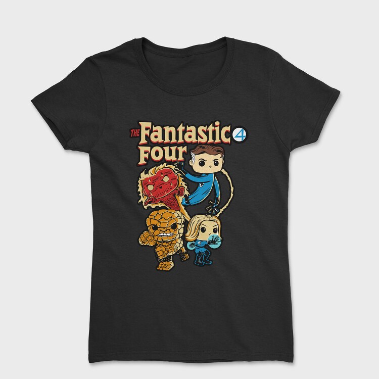 Funko Marvel fantastic four, Tricou Femei