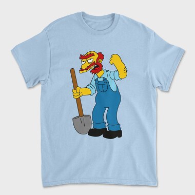 Groundskeeper Willie, Tricou Barbati (Unisex)