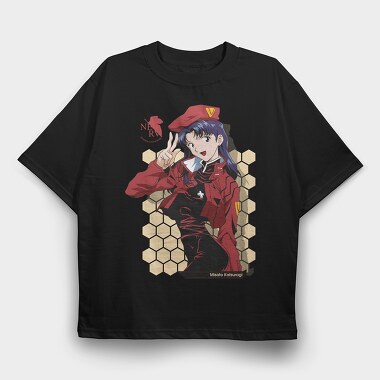 Neon Genesis Evangelion 3, Tricou Oversize Barbati (Unisex)