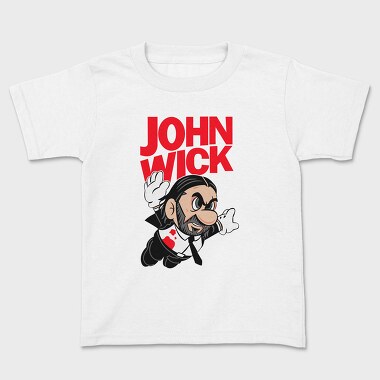 John Wick Mario, Tricou Copii