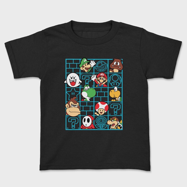 Mario Bros, Tricou Copii