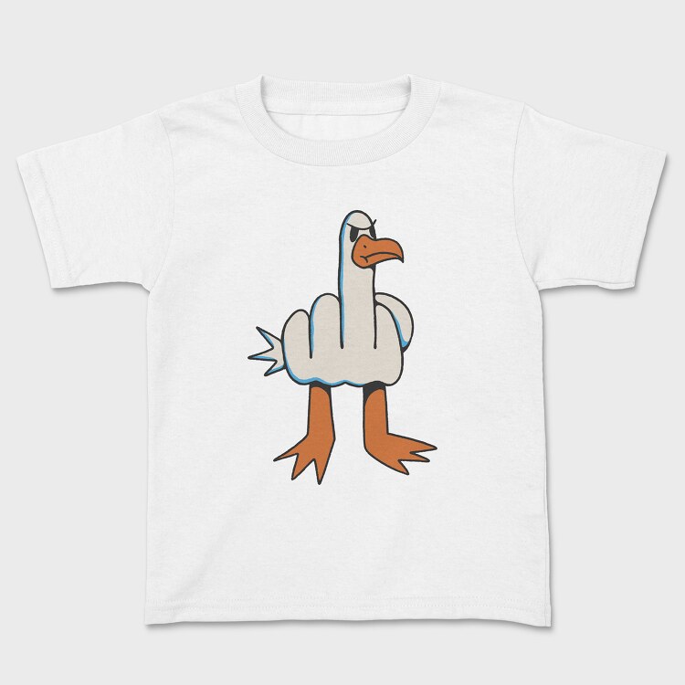 Middle Finger Seagull, Tricou Copii