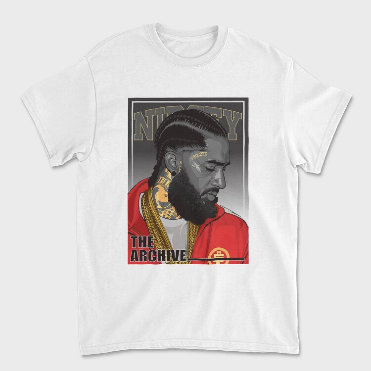 Nipsey Hussle, Tricou Barbati (Unisex)