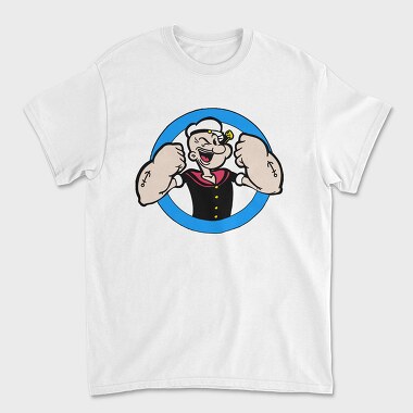 Popeye 8, Tricou Barbati (Unisex)