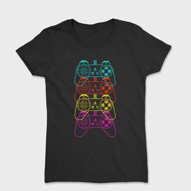 Retro Controller, Tricou Femei