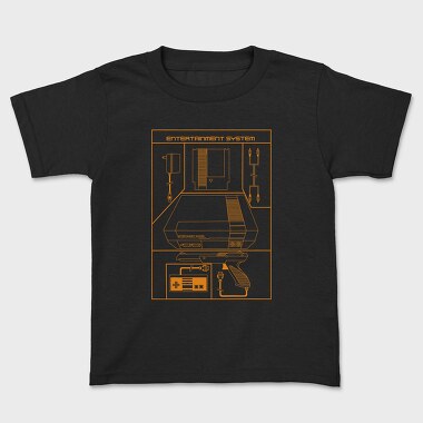 Retro Gaming Entertainment System, Tricou Copii