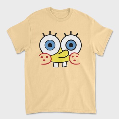 SpongeBob face 17, Tricou Barbati (Unisex)