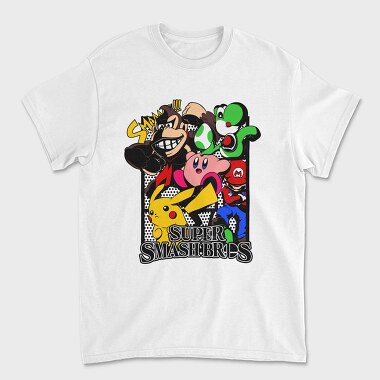 Super Smash Bros, Tricou Barbati (Unisex)