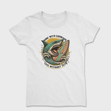 Surf With Courage, Tricou Femei