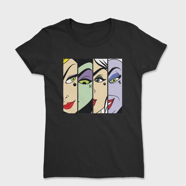 Villanas Disney Faces, Tricou Femei