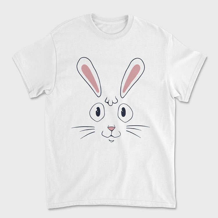 Easter Rabbit Face, Tricou Barbati (Unisex)