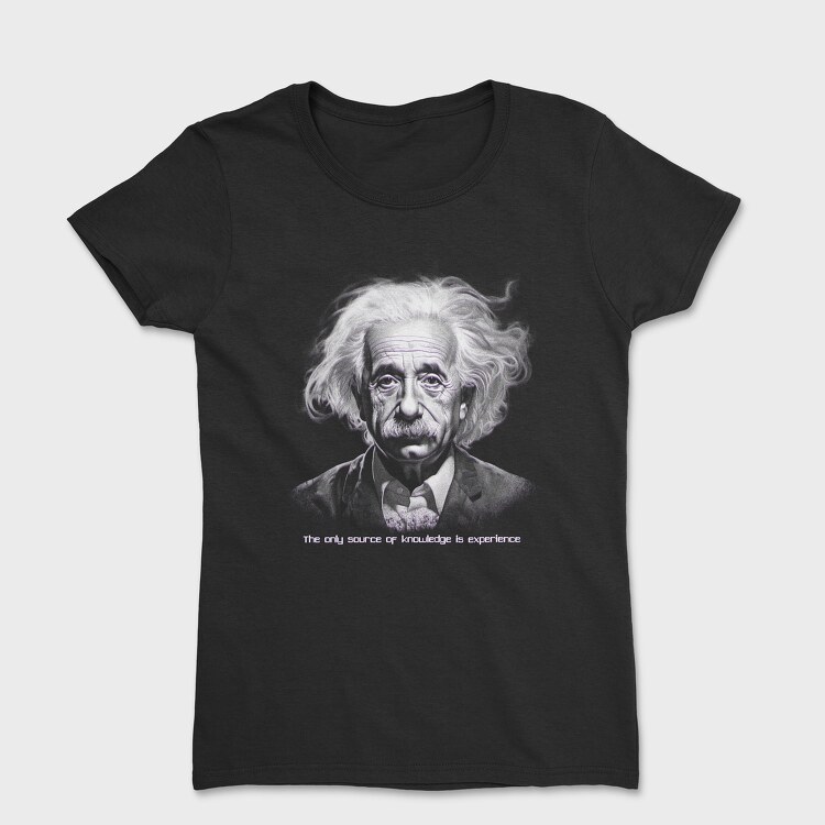 Einstein Phrase, Tricou Femei