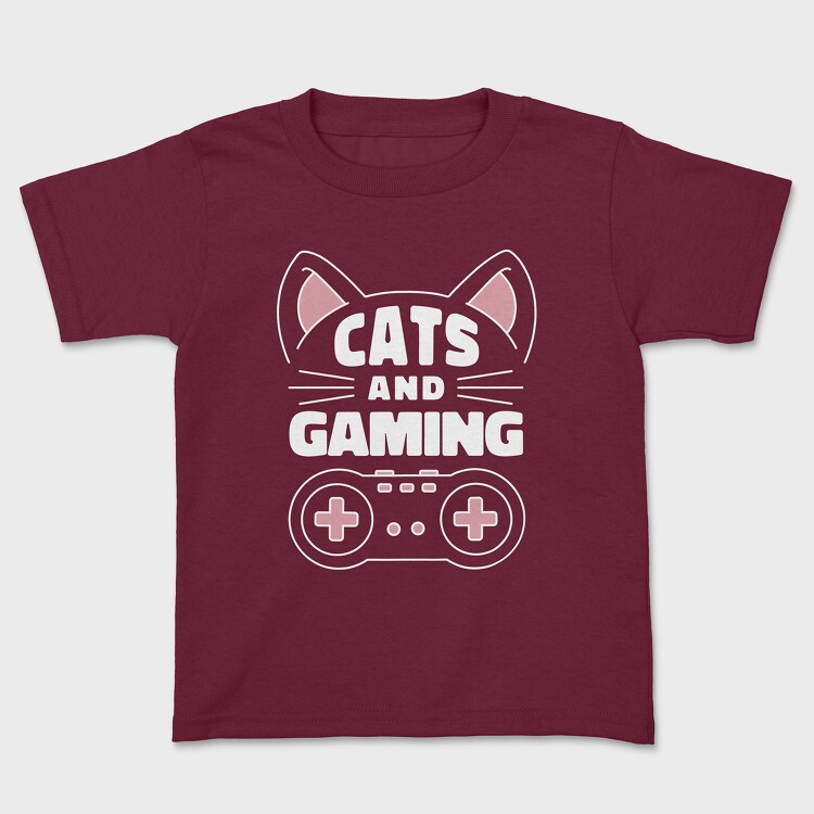 Cats and Gaming, Tricou Copii