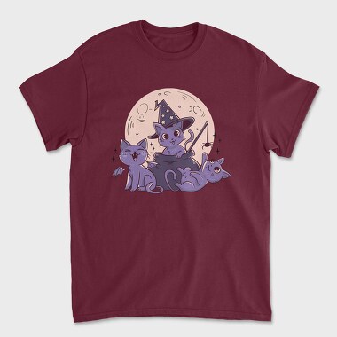 Cats Halloween Composition, Tricou Barbati (Unisex)