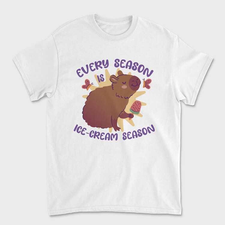 Every Season Icecream, Tricou Barbati (Unisex)