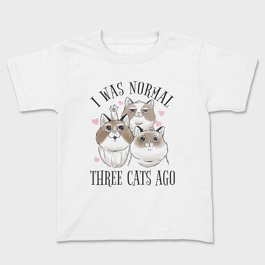 Three Cats Quote, Tricou Copii