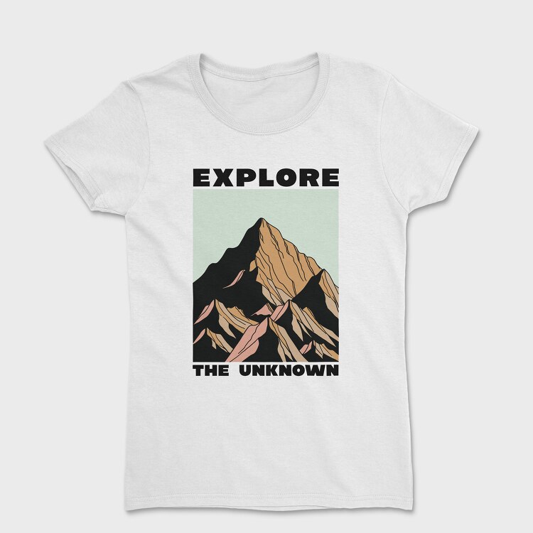 Explore the Unknown, Tricou Femei