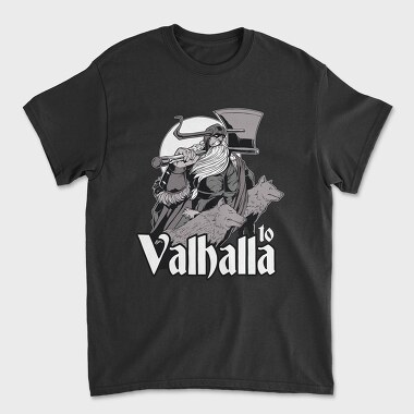 To Valhala Odin Wolves, Tricou Barbati (Unisex)