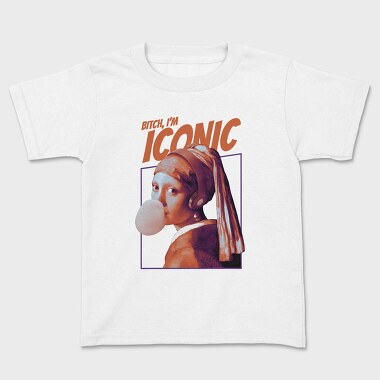 Art Pearl Girl Iconic, Tricou Copii