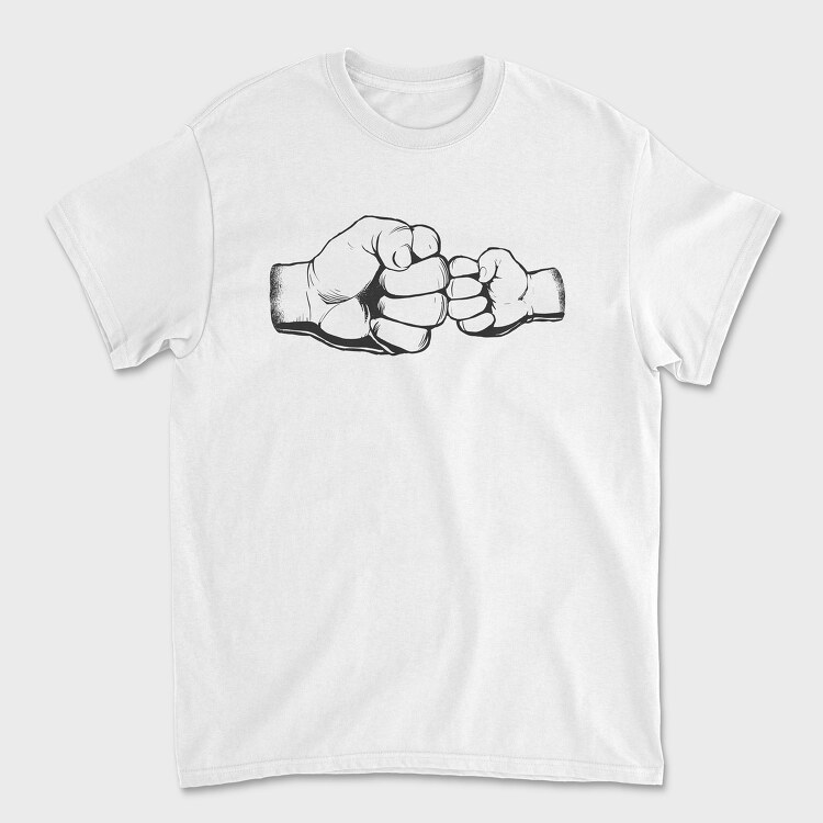 Father Son Fist, Tricou Barbati (Unisex)