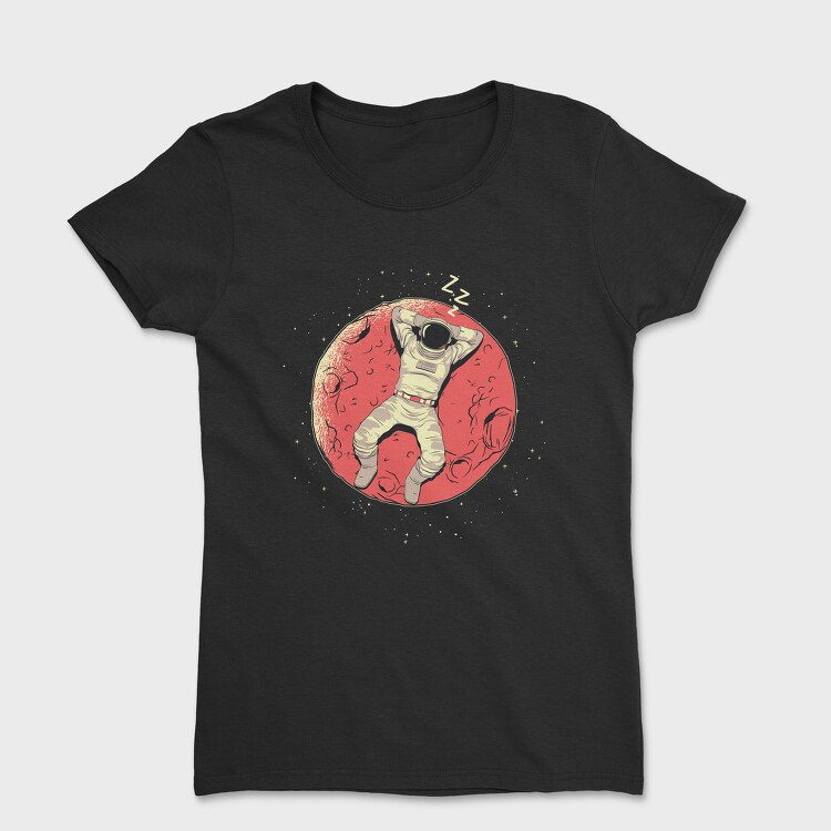 Astronaut Sleeping, Tricou Femei