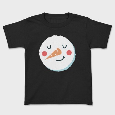 Christmas Snowman Faces 10, Tricou Copii