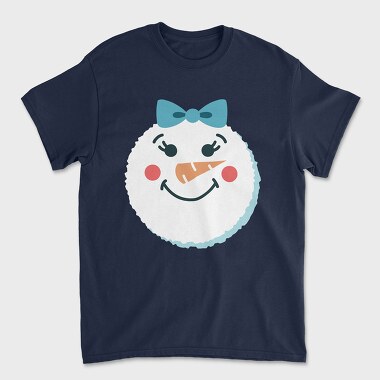 Christmas Snowman Faces 2, Tricou Barbati (Unisex)