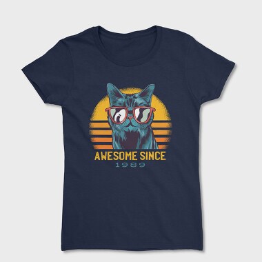 Awesome Cat Since, Tricou Femei