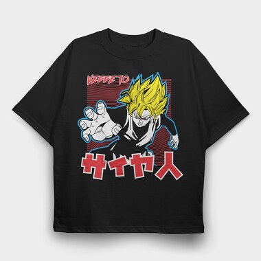 Dragon Ball Z 115, Tricou Oversize Barbati (Unisex)