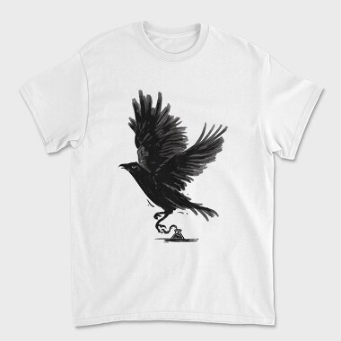 Ink Crow, Tricou Barbati (Unisex)