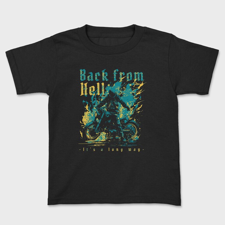 Back From Hell Motorbike, Tricou Copii