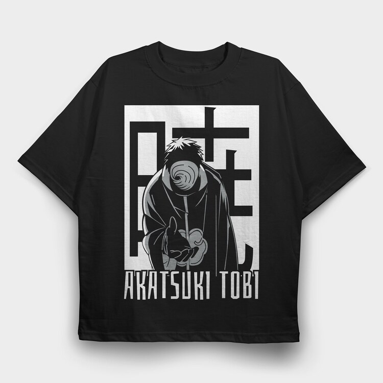 Obito Tobi, Tricou Oversize Barbati (Unisex)