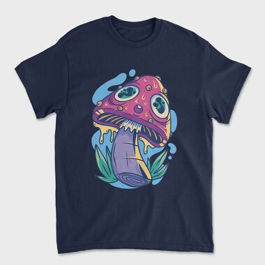 Trippy Mushroom, Tricou Barbati (Unisex)