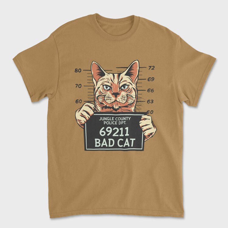 Bad Cat, Tricou Barbati (Unisex)