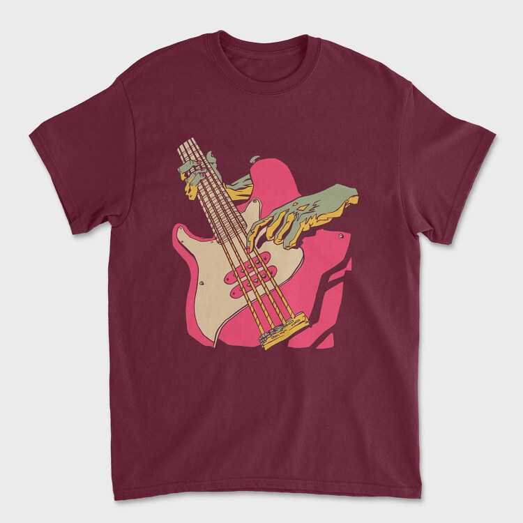 Bass Guitar, Tricou Barbati (Unisex)