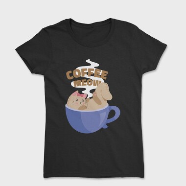 Coffee Cat 2, Tricou Femei