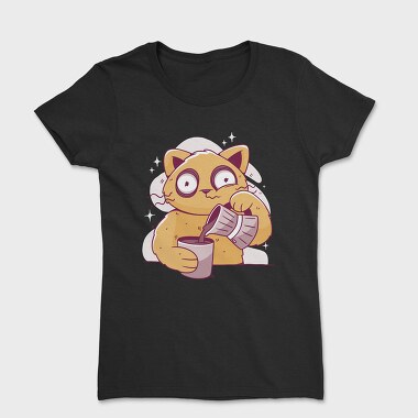 Coffee Cat, Tricou Femei