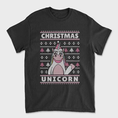 Uglysweatter Unicorn, Tricou Barbati (Unisex)