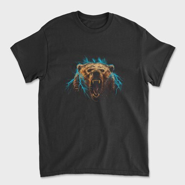 Bear Bolt, Tricou Barbati (Unisex)