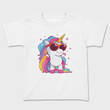 Unicorn Sunglasses, Tricou Copii