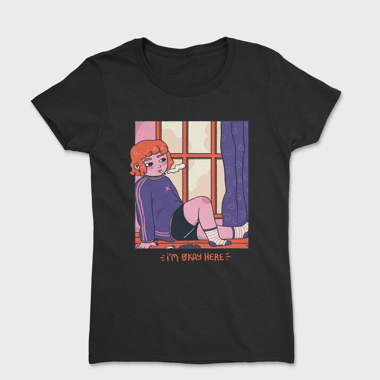 Comfy Chill Girl 4, Tricou Femei